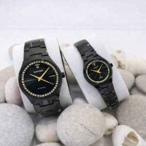 Bophier Black Ceramic Couple Set