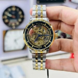 Men's Fitron Skeleton Watch - Transparent Dial Automatic