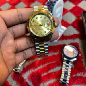 Premium Dual-Tone Gold & Silver Rolex