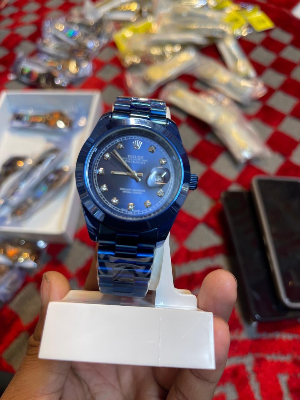 Royal Deep Blue Edition – Luxury Rolex-Style Datejust