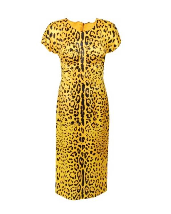 Nicole Kidman Leopard Dress