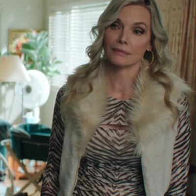 Margos Got Money Troubles S1 Michelle Pfeiffer Faux Fur Vest