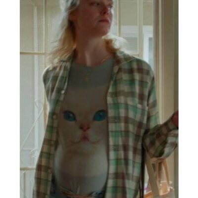 elle fanning cat tee