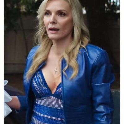 Margo’s Got Money Troubles S1 Michelle Pfeiffer Blue Jacket