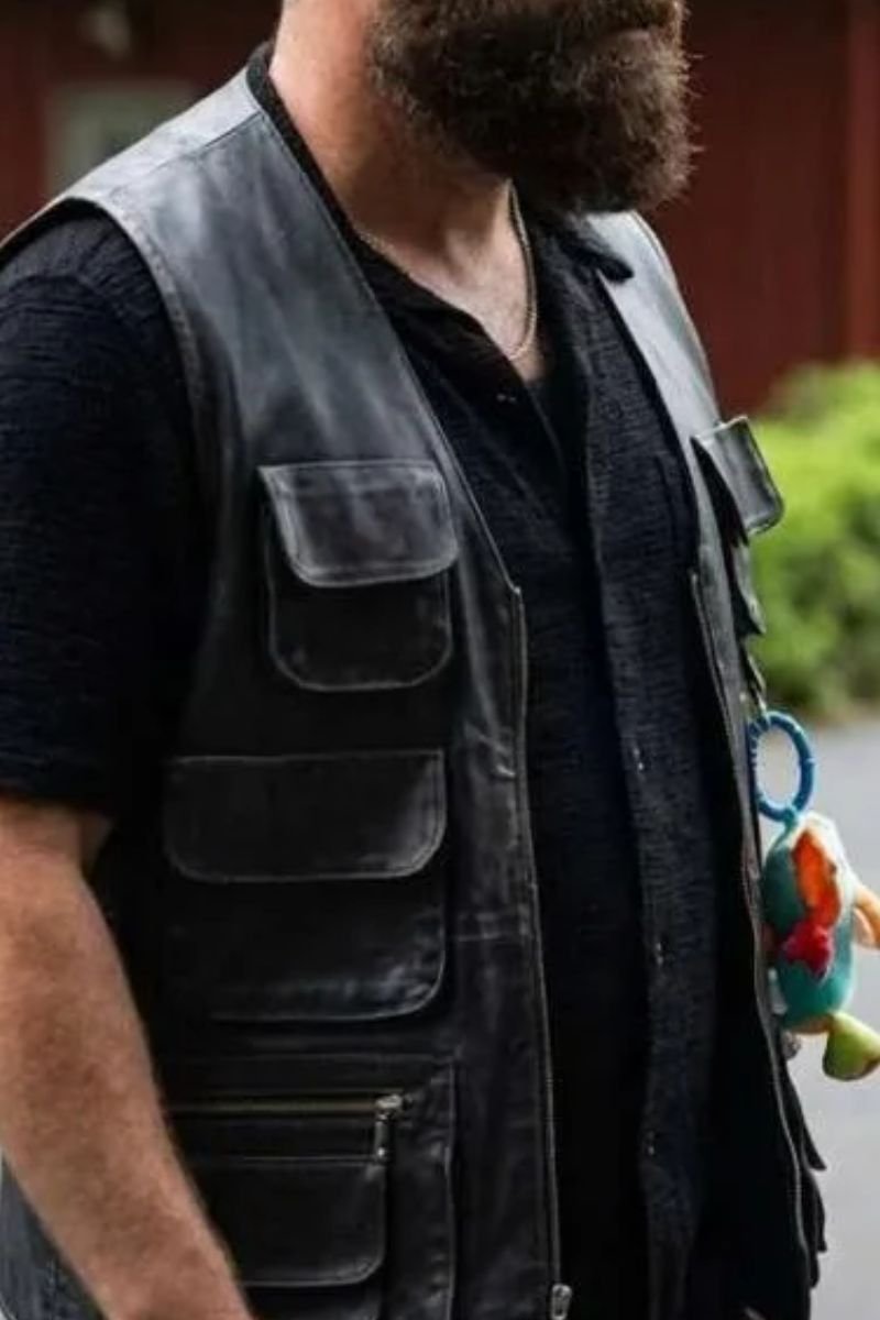 Nick Offerman Leather Vest