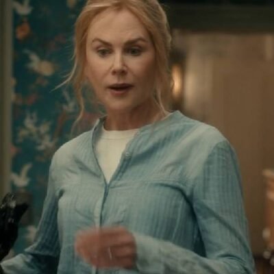 Nicole Kidman Blue Top 2026