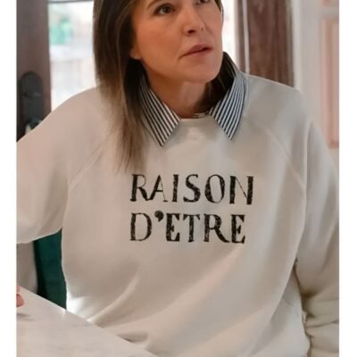 Christa Miller Raison D’etre Sweatshirt Shrinking S3