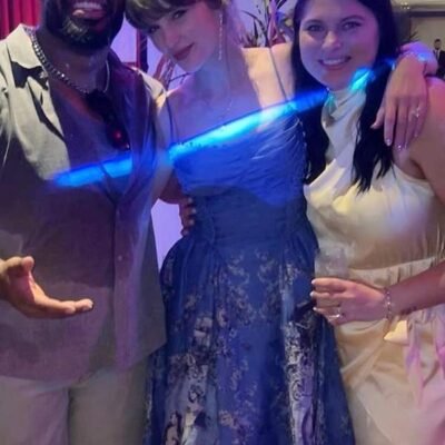 Taylor Swift’s Greek Wedding Guest Dress
