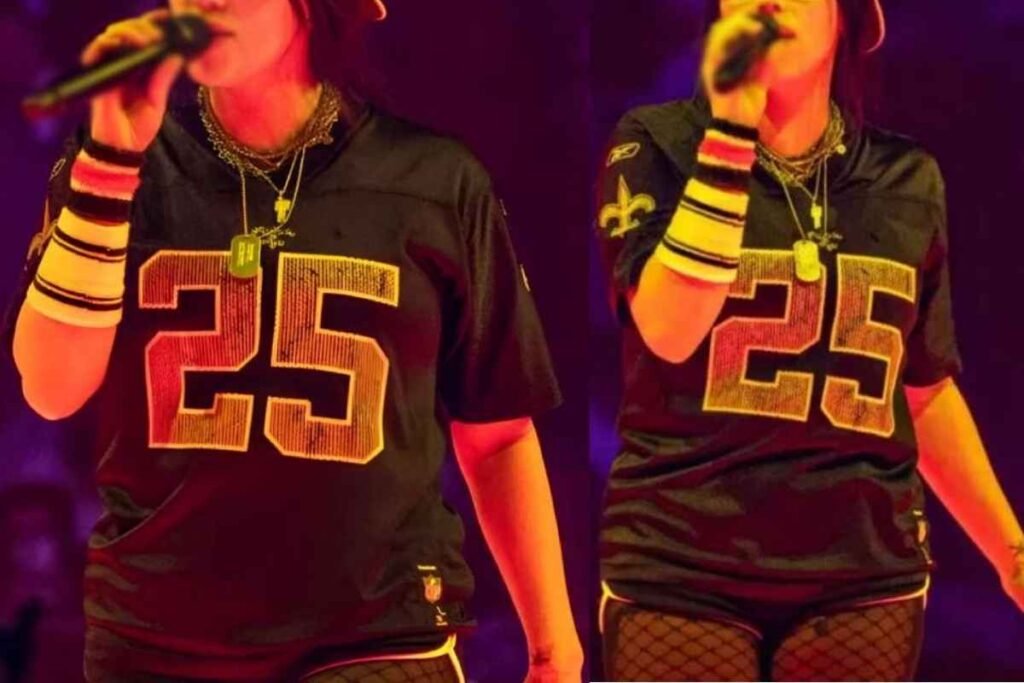Billie's Hit Me Hard And Soft Tour 25 Black Jersey