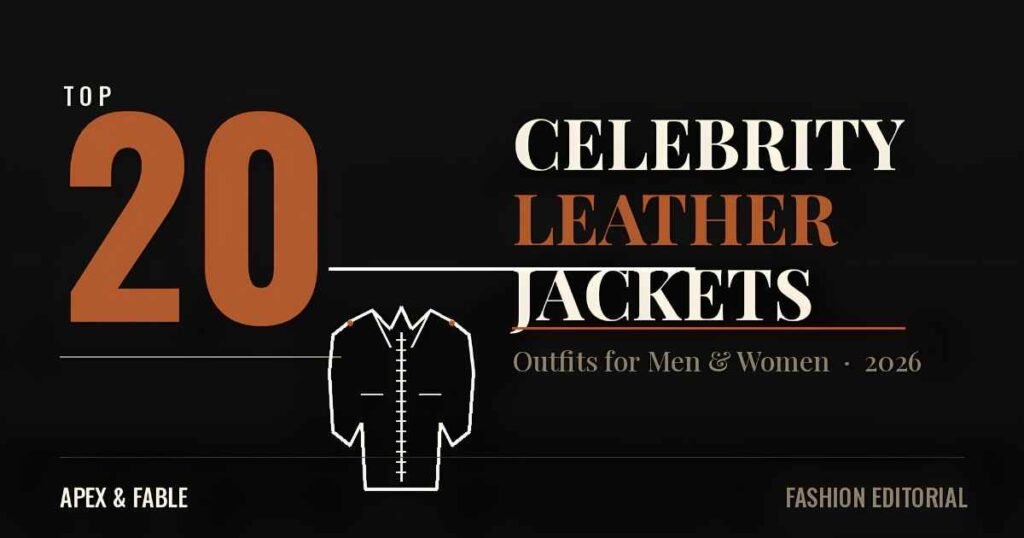 Celebrity Leather Jackets for Men and Women