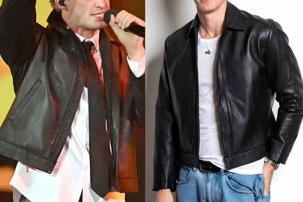 Cody Simpson Black Leather Jacket
