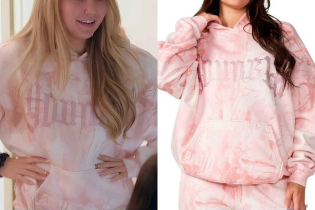 Hannah Fields Pink Hoodie