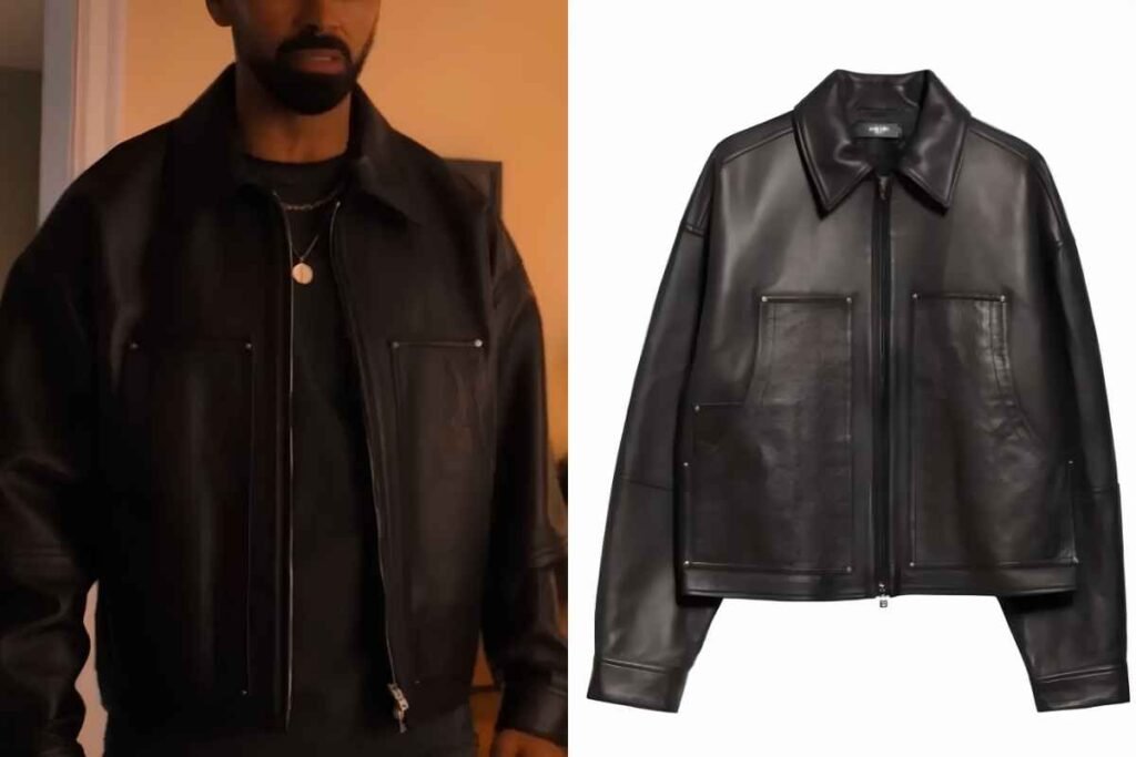 Matthew Law Black Leather Jacket
