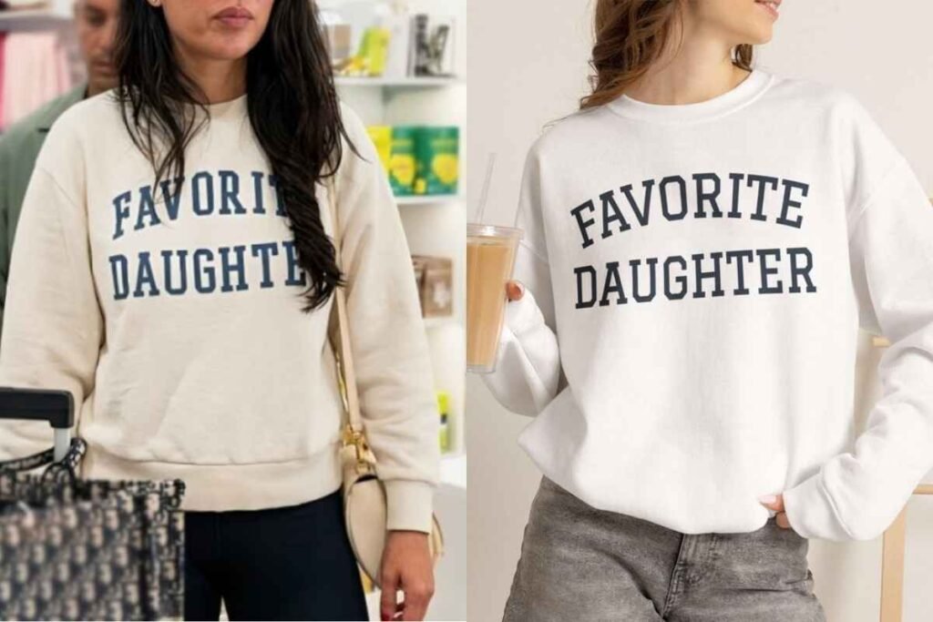 Michelle Saniei Favorite Daughter Sweatshirt