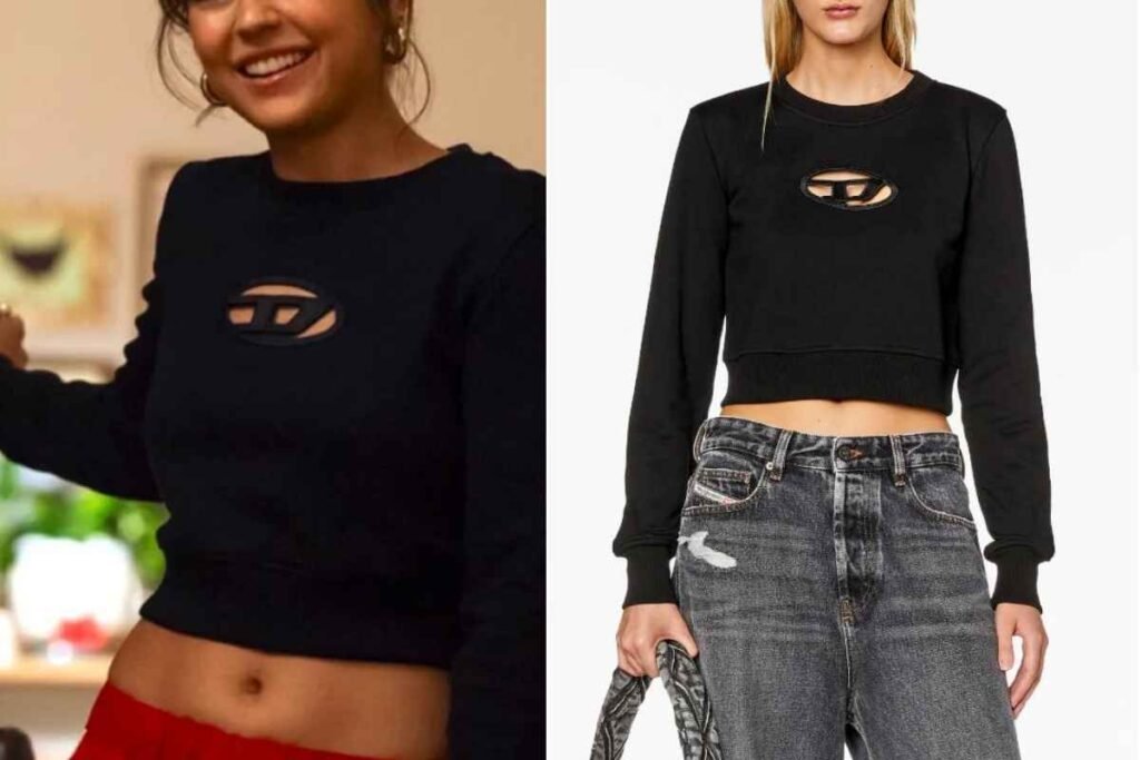 Mika Abdalla Cropped Sweatshirt