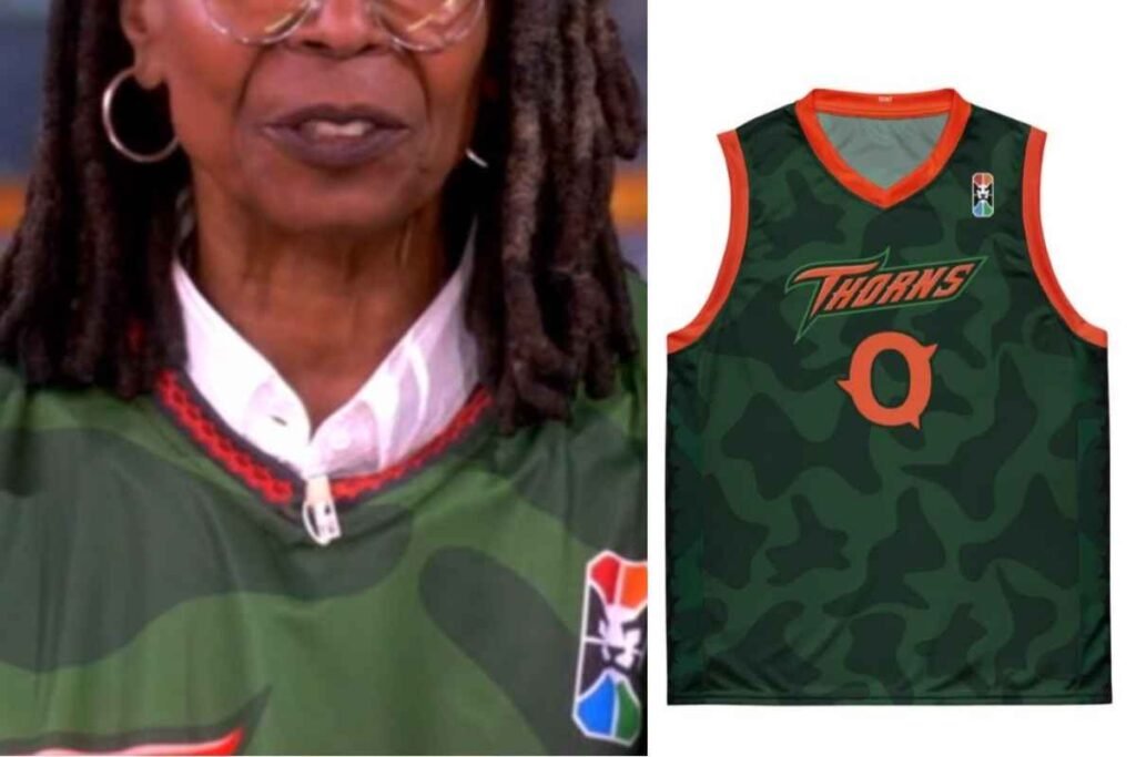 Whoopi Goldberg Green Jersey