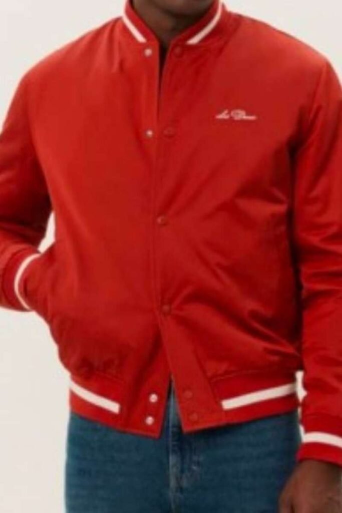 Beau Maxwell Red Varsity Jacket