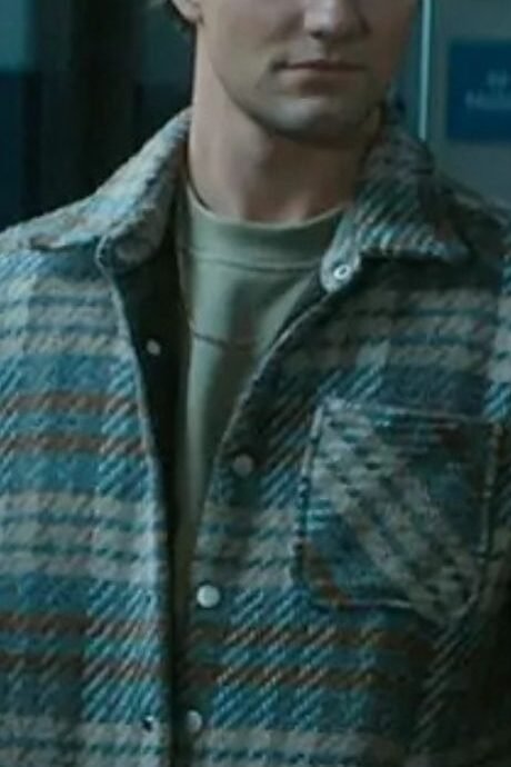 Beau’s plaid jacket on Off Campus