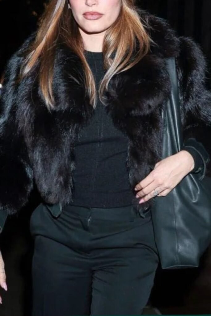 Bieber Black Fur Jacket