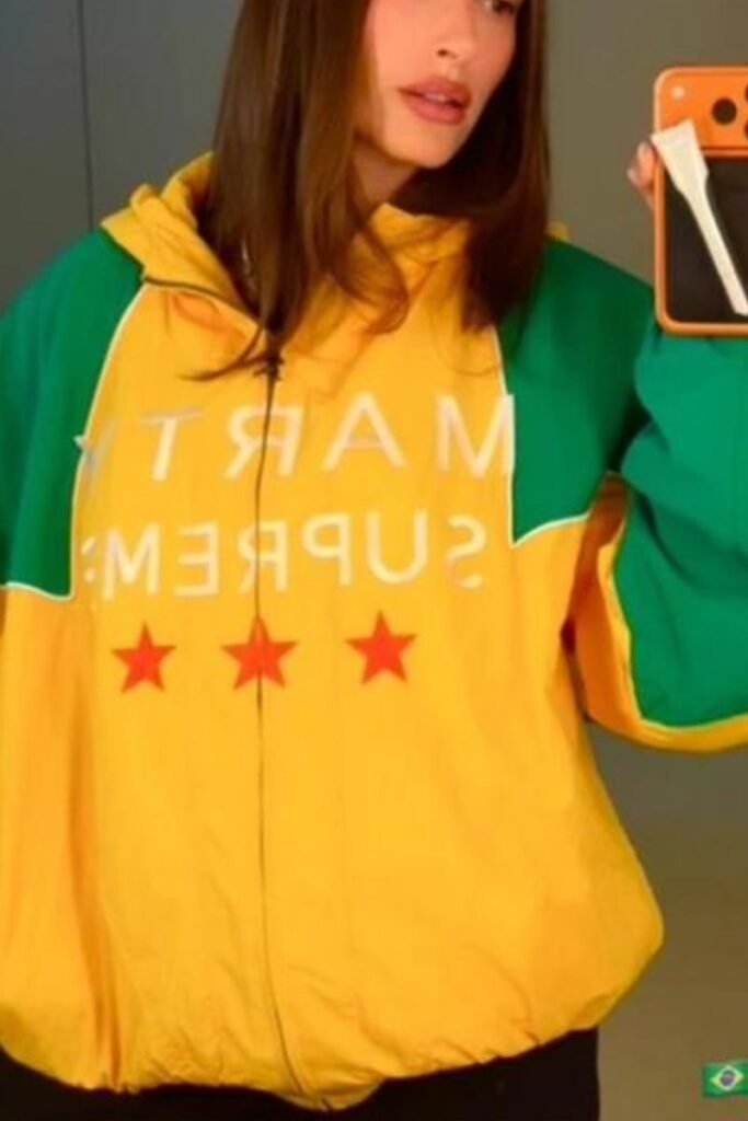Hailey  Bieber Marty Supreme Jacket