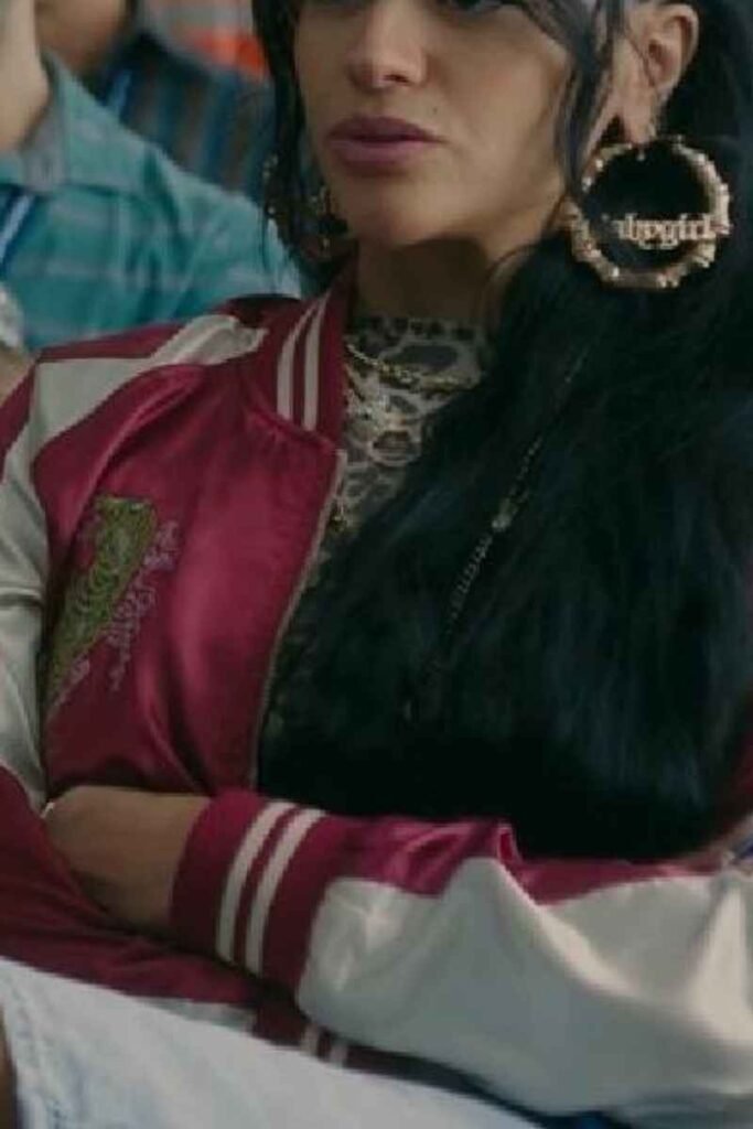 Gigi Zumbado Tiger Print Bomber Jacket
