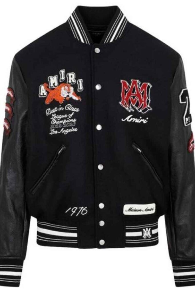 GloRilla Black Varsity Jacket