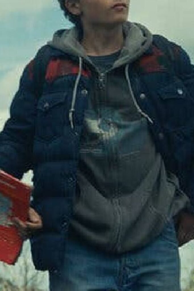 Greenland 2 Migration Roman Griffin Davis Puffer Jacket