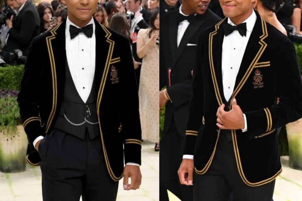 Jaafar Jackson Met Gala Blazer