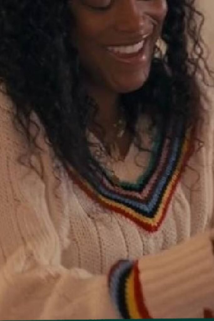 Keke Palmer V-Neck Sweater