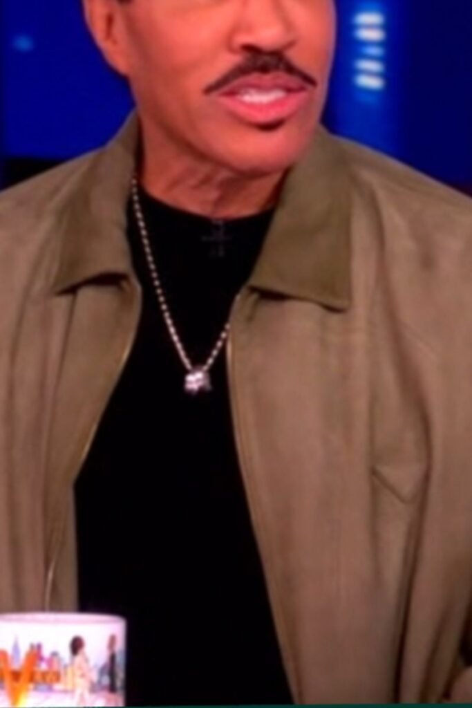 Lionel Ritchie Suede Bomber Jacket  