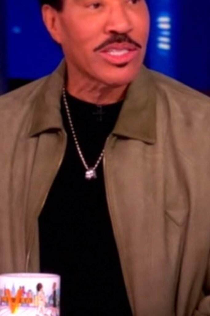 Lionel Ritchie Suede Bomber Jacket