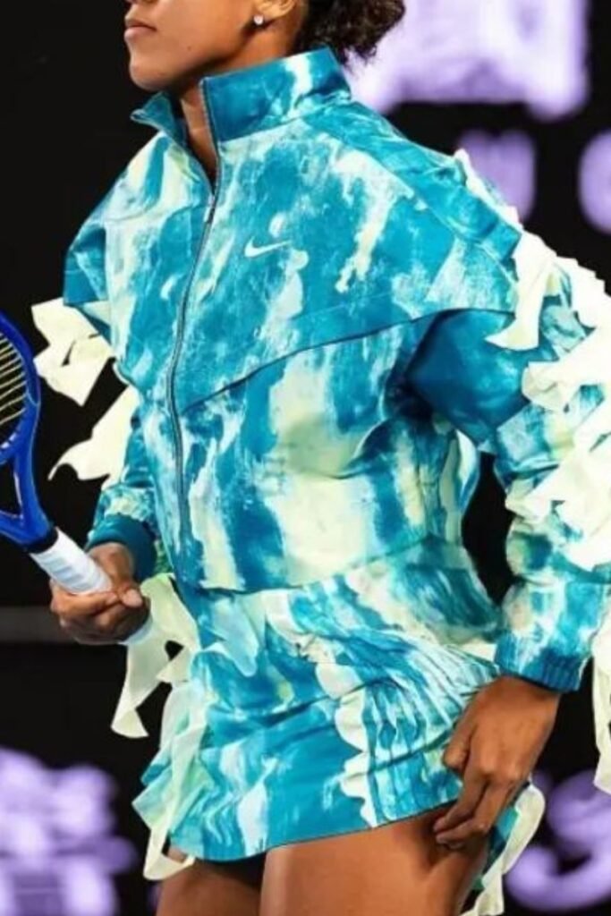 Naomi Osaka Ruffle Track Jacket