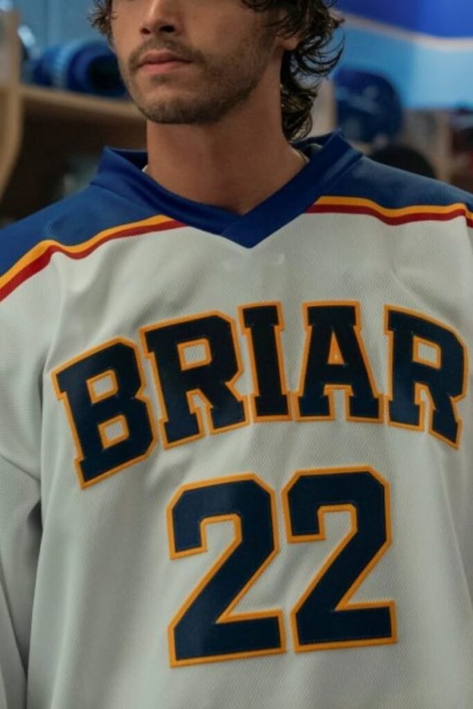 Off Campus S01 John Logan White Jersey