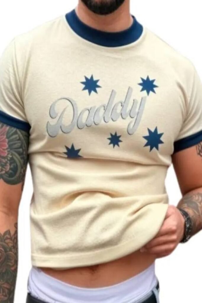 Off Campus S01 Stephen Kalyn Daddy Print T-Shirt