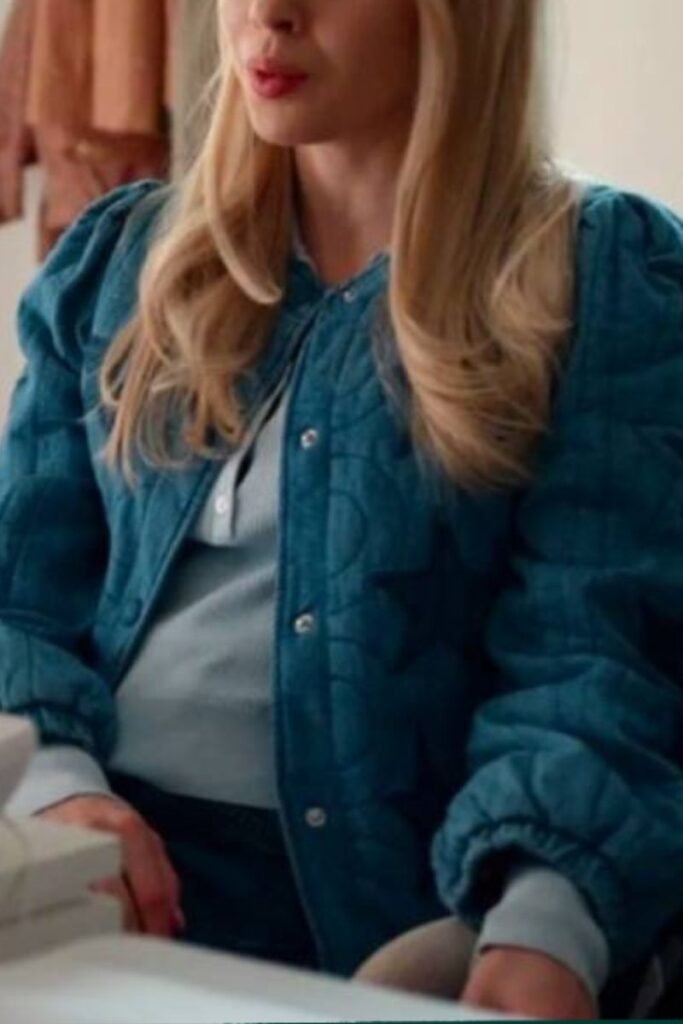 Sarah Dugdale Quilted Denim Jacket