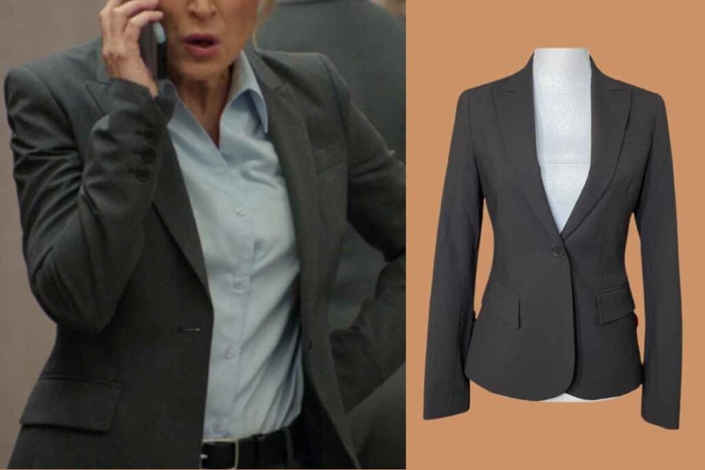 Sasha Alexander Grey Blazer
