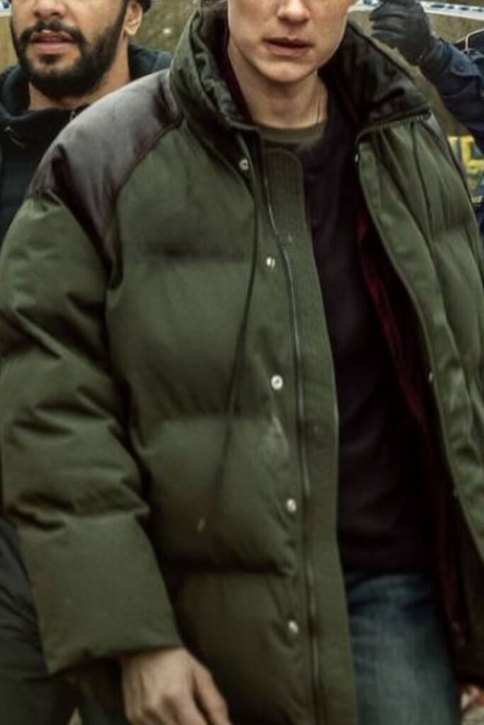 Synden S01 Krista Kosonen Green Puffer Jacket