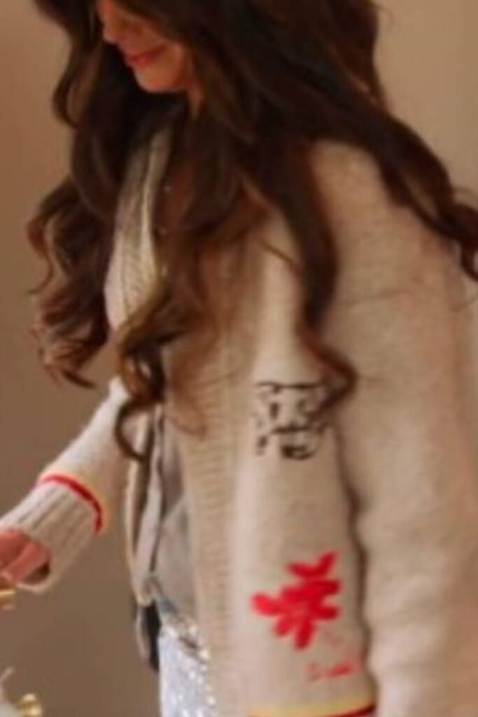 Tanin Nikpey Beige Print Cardigan