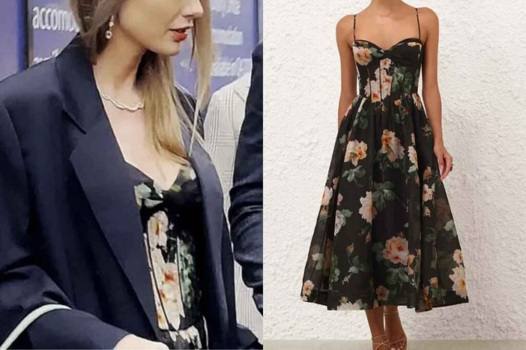 Swift Floral Midi Dress