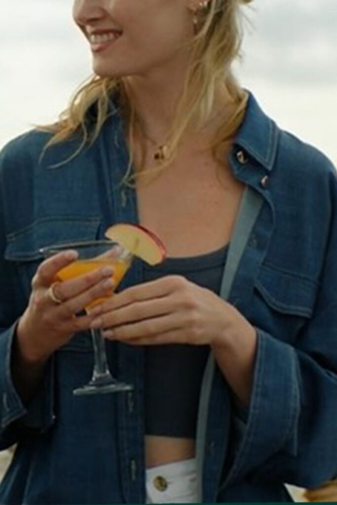 Virginia Gardner Denim Jacket