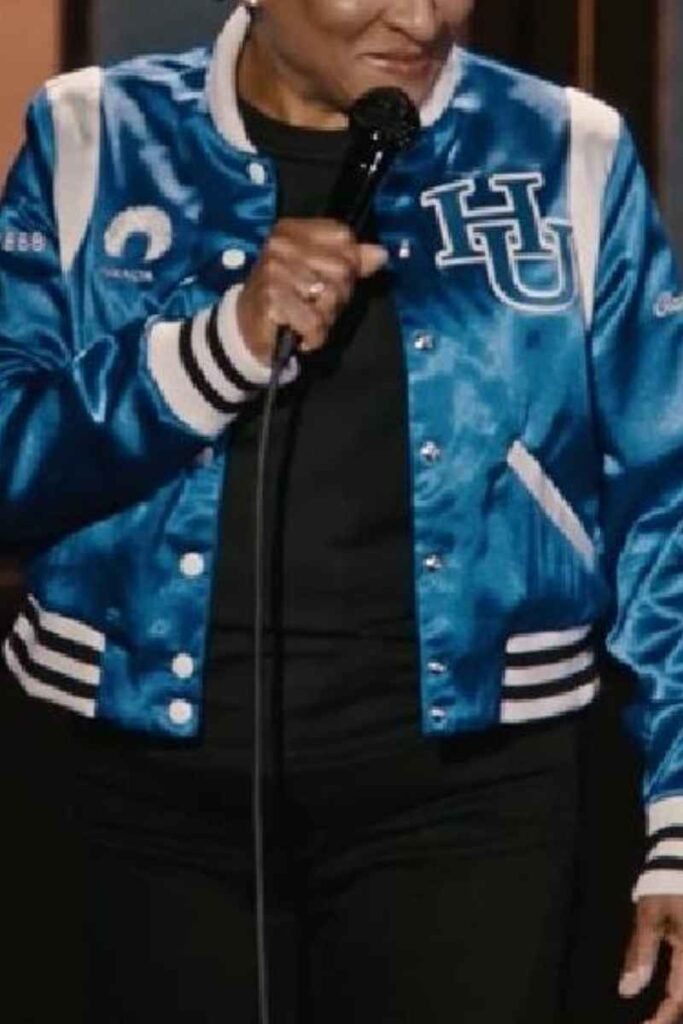 Wanda Sykes Blue Varsity Jacket