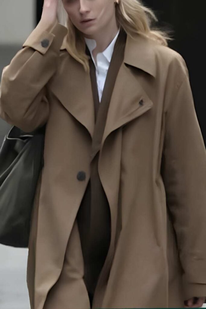 Zara Dunne Brown Coat