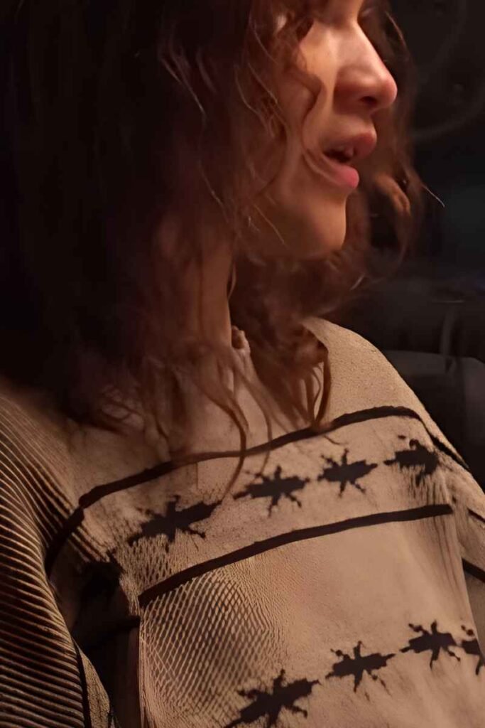 Zendaya Alpine Knit Logo Sweater