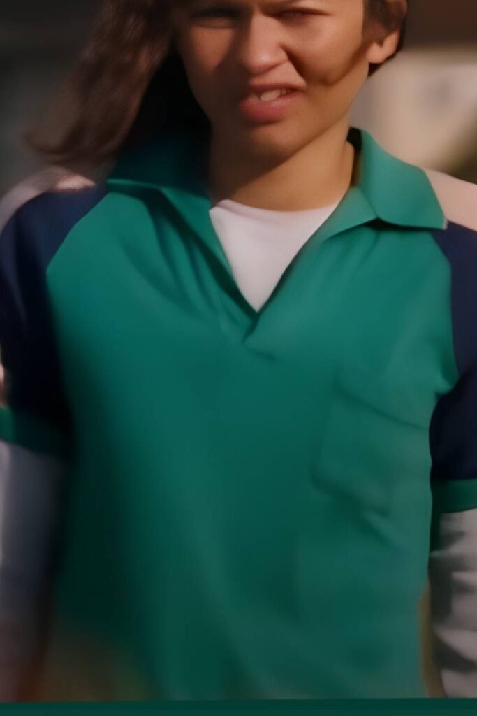 Zendaya Coleman Green Polo Shirt