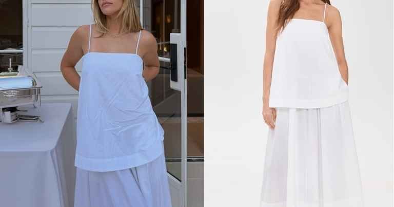 Sofia Richie White Dress