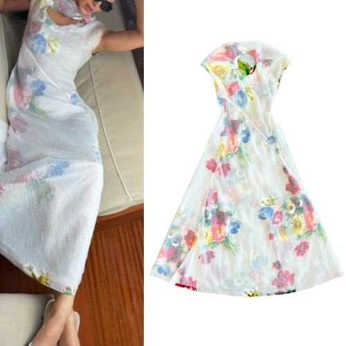Kendall Jenner Floral Dress