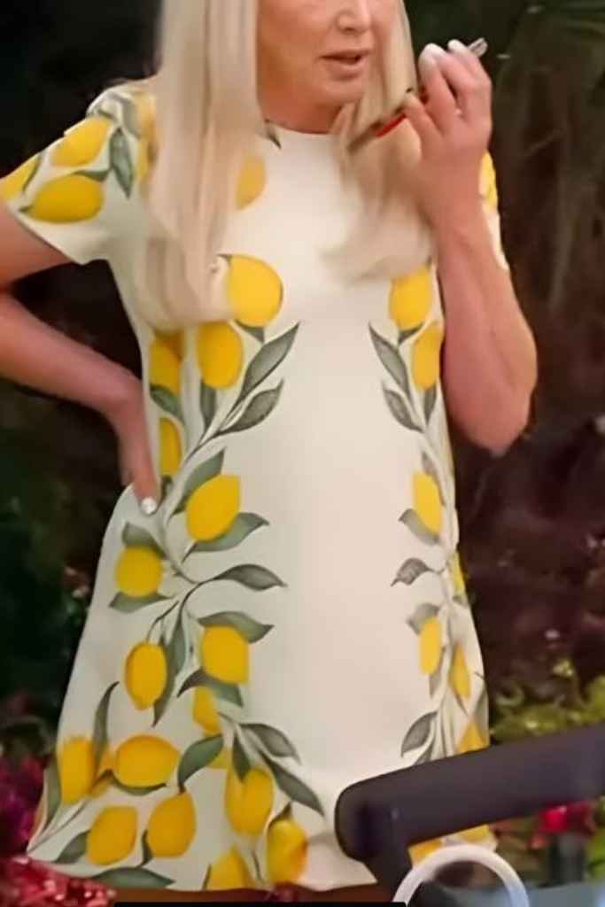 Shannon Beador Lemon Dress